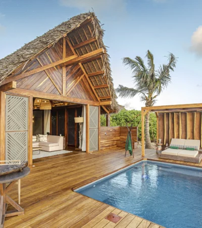 Villa Deck with pool, Banyan Tree Ilha Caldeira, Mozambique