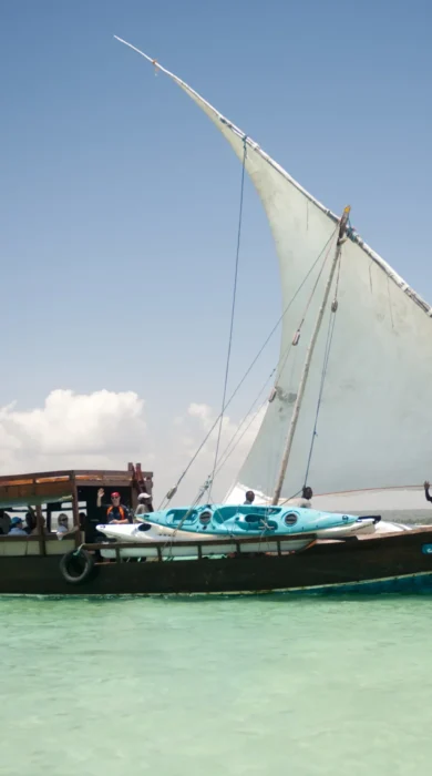 Dhow and Kayak safari full load