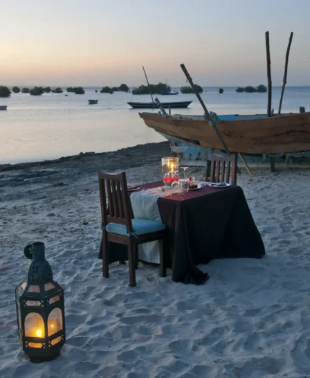 Beach dinner Ibo 1