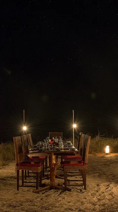Beach dinner 1
