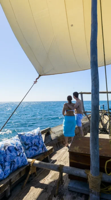 Dhow cruising Ibo Island Lodge