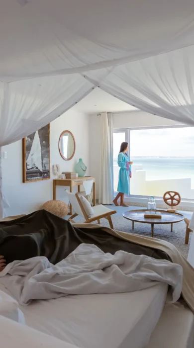 Santorini Mozambique bed room