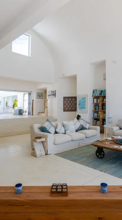 Santorini Mozambique living room