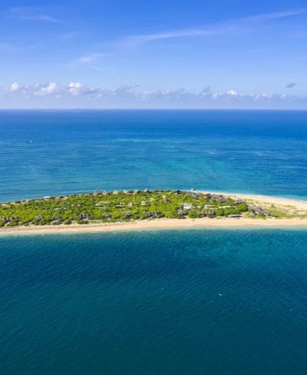 Overview, Banyan Tree Ilha Caldeira, Mozambique