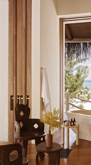 Guest Bathroom, Kisawa Sanctuary, Benguerra Island, Mozambique