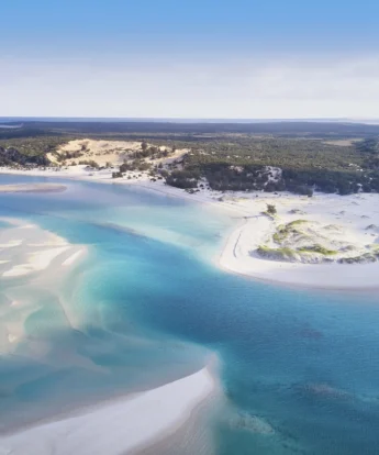 Aerial, Kisawa Sanctuary, Benguerra Island, Mozambique