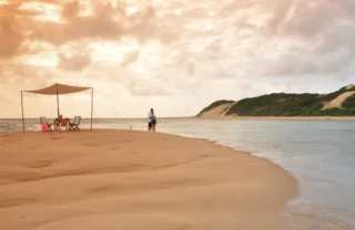 beach sunset, southern mozambique, africa safaris
