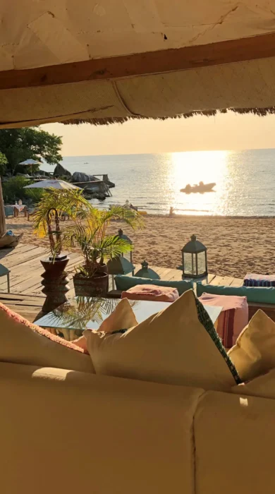 Kaya Mawa Beach Bar View