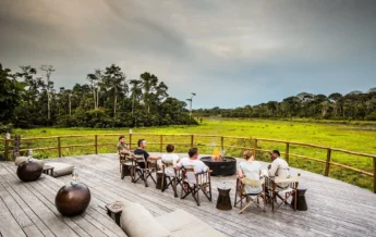camp fire, republic of the congo safaris, africa holidays