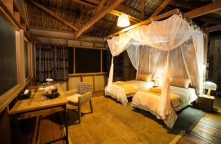 camp twin room