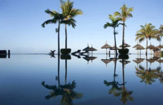 pool reflection, south coast mauritius, africa safaris