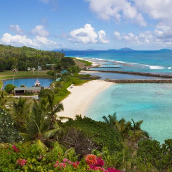 Fregate Island Private Marina Beach