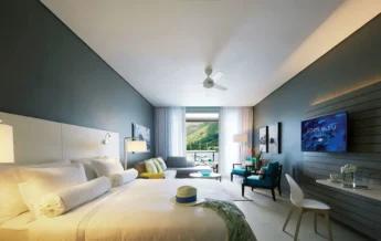 double bedroom, eden bleu hotel, mahe, the seychelles
