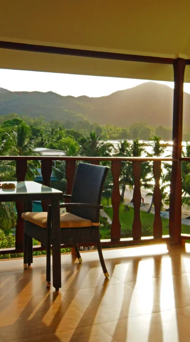 Astove terrace view
