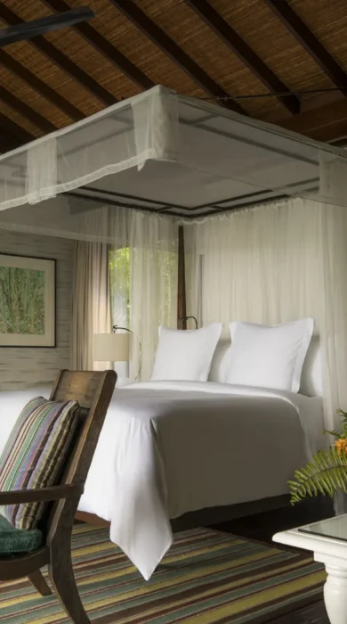 private room, four seasons desroches island, seychelles