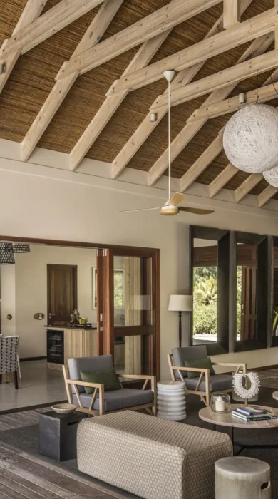 main area, four seasons desroches island, seychelles