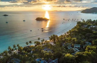 Seychelles island view