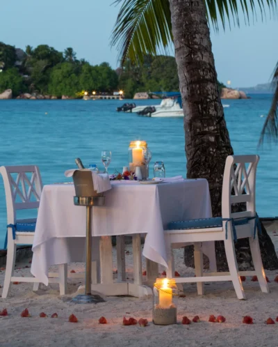 Seychelles romantic dining