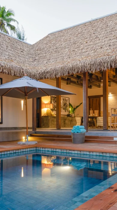 Swimming Pool, Alphonse Island, Seychelles