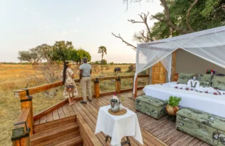 Sleepout, Camp Okavango, Botswana safari