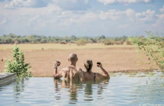 river lodge pool, luangwas hidden value trip, zambia