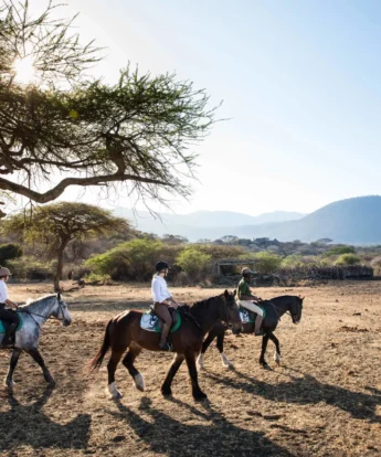Horseriding, Ol Donyo Lodge, Kenya