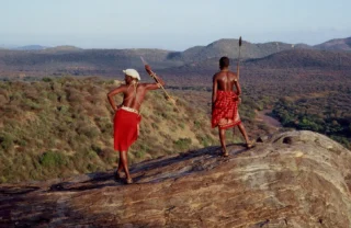Bushmen, Tumaren Camp, Laikipia, Kenya