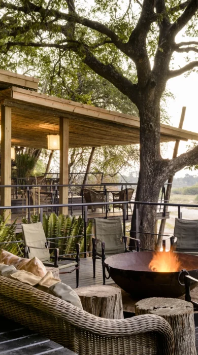 Deck, Singita Ebony Lodge, Sabi Sands, South Africa