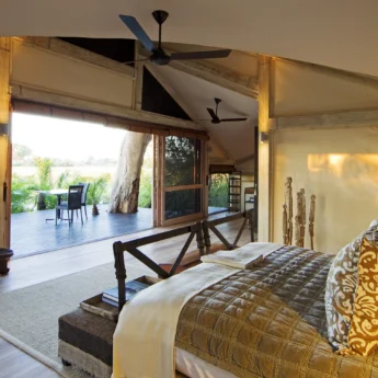 Bedroom, Abu Camp, Okavango Delta, Botswana