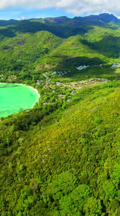 Aerial View, Constance Ephelia, Mahe, Seychelles