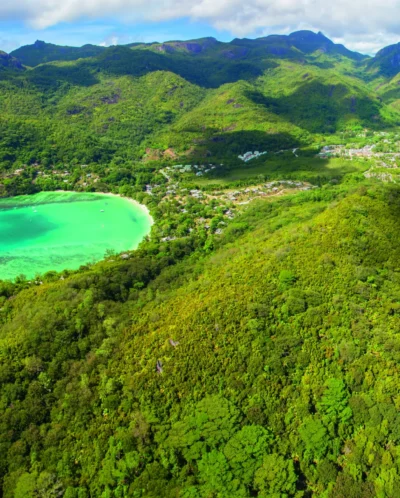 Aerial View, Constance Ephelia, Mahe, Seychelles