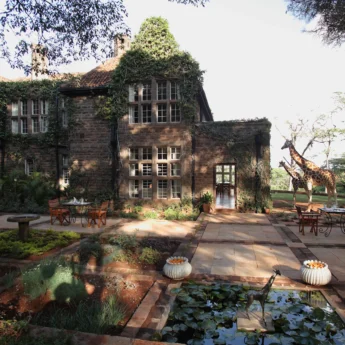 Patio, Giraffe Manor, Nairobi, Kenya