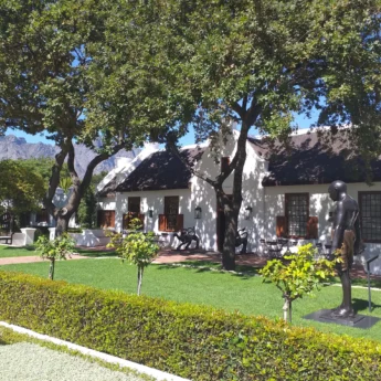 Leeu House Franschhoek south africa yellow zebra safaris