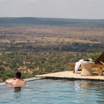 Pool views, Lemala Mpingo Ridge, Tarangire, Tanzania