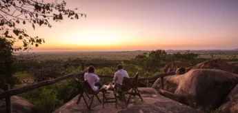 Sunset views, Serengeti Pioneer Camp, Tanzania