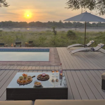 Pool Deck, Flatdogs Camp, South Luangwa NP, Zambia