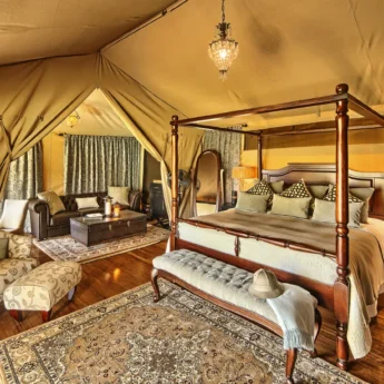 Bedroom, Sand River, Maasai Mara NP, Kenya