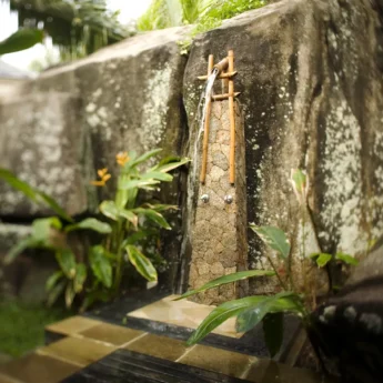 Shower, Banyan Tree Hotel, Mahe, Seychelles