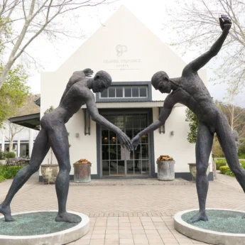 Statue, Grande Provence in Franschhoek, South Africa