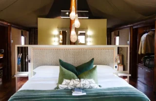 18NgalaTentInterior south africa client review yellow zebra safaris
