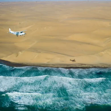 Aeroplane, Skeleton Coast National Park, Namibia