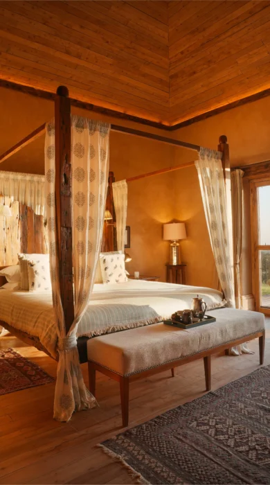 Bedroom, Lengishu, Lewa Borana Landscape, Kenya
