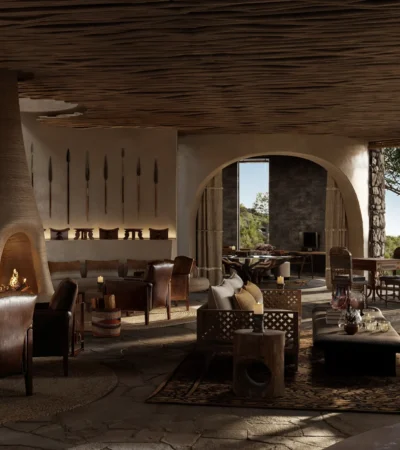 Lounge, Suyian Lodge, Laikipia, Kenya