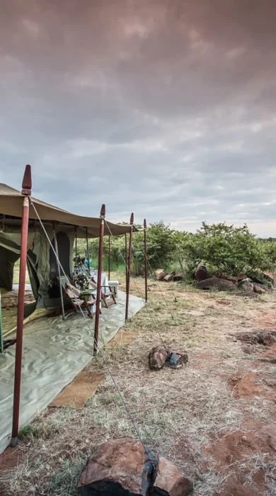 camp site, siruai mobile camp, laikipia, kenya