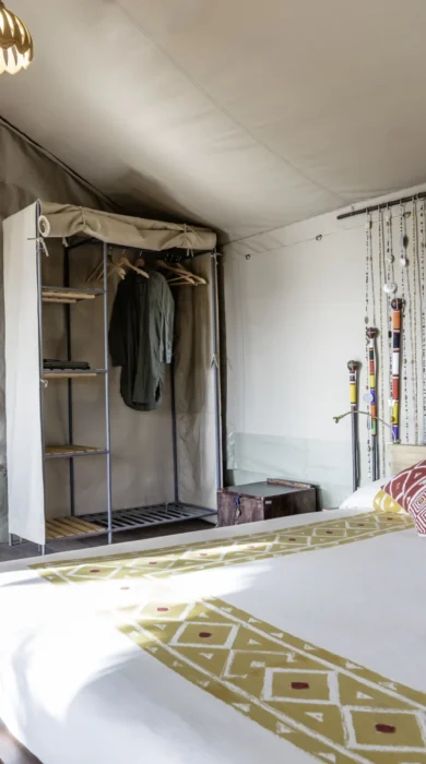 bedroom basecamp maasai mara kenya yellow zebra safaris