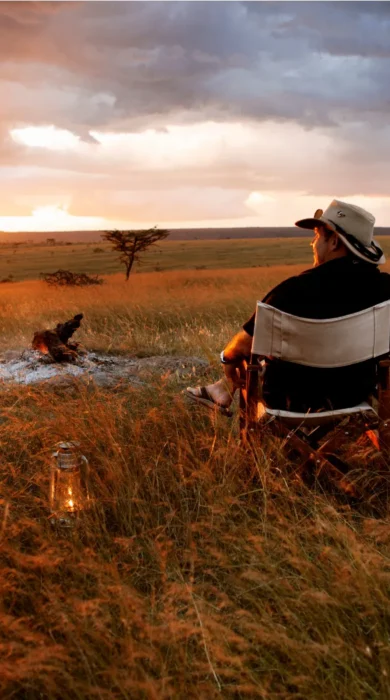sundowners karen blixen camp kenya yellow zebra safaris