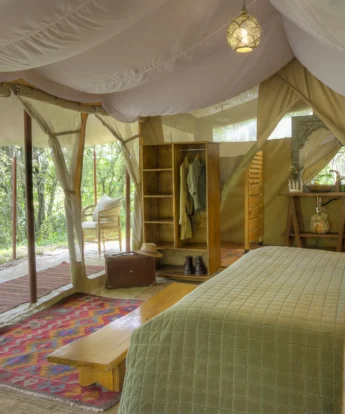 Bedroom, Naibor Camp, Maasai Mara Nature Reserve, Kenya