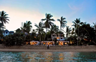 palm garden wedding, lamu beach, kenya vacation