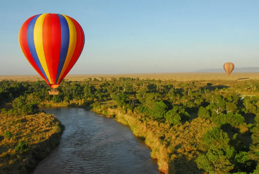 Hot Air Balloon, Angama Mara, Greater Mara, Kenya