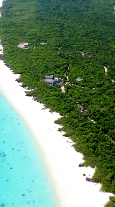 Vamizi Island Suluwilo Arial View